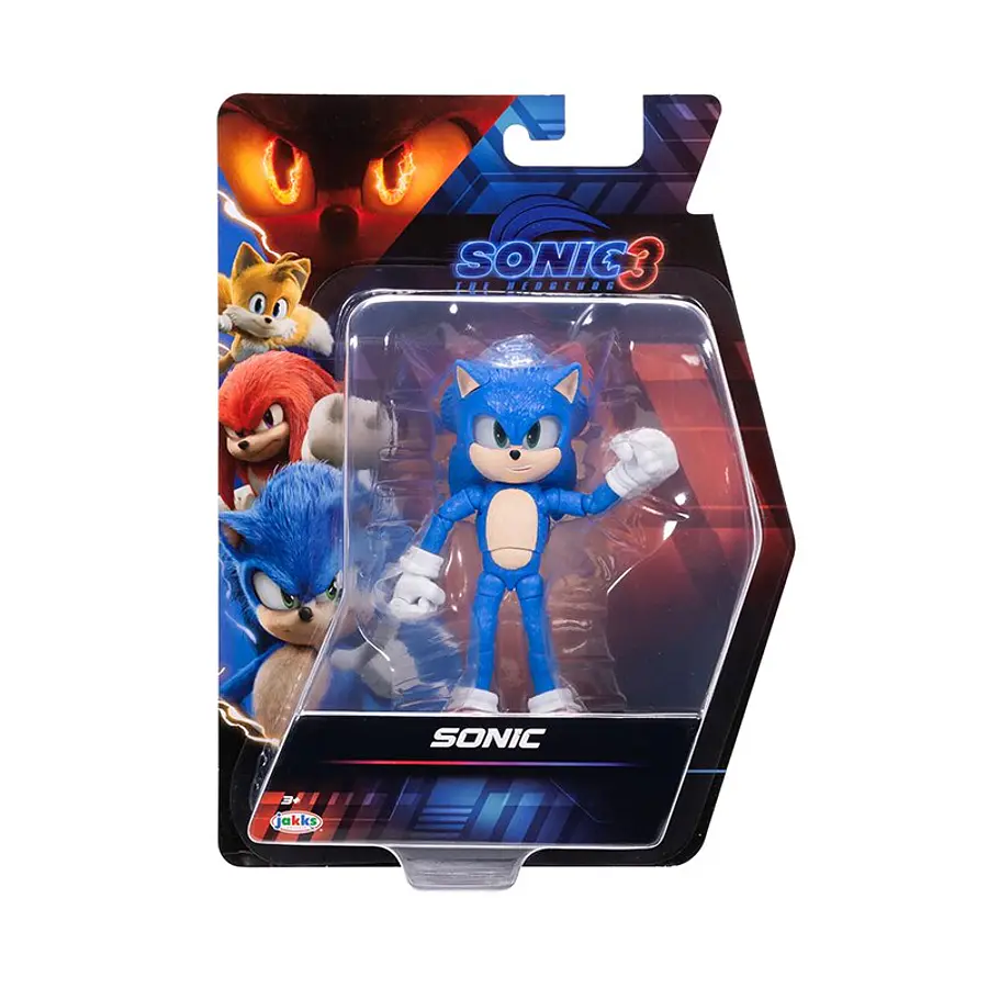 Sonic 3 Movie Sonic 5-Inch Wave 1 Action Figure JK42401 1