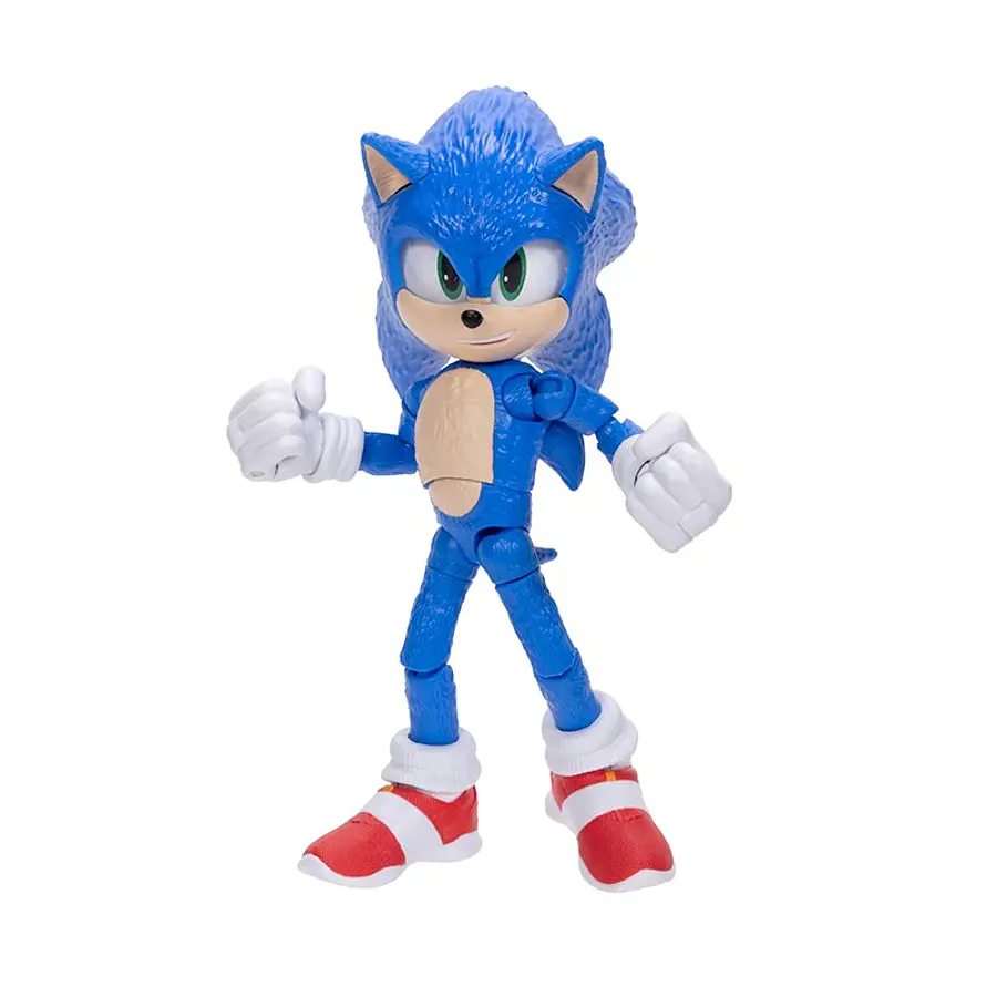 Sonic 3 Movie Sonic 5-Inch Wave 1 Action Figure JK42401 8