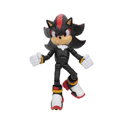 Sonic 3 Movie Shadow 5-Inch Wave 2 Action Figure