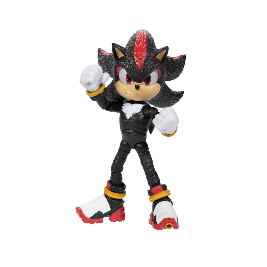 Sonic 3 Movie Shadow 5-Inch Wave 2 Action Figure 3