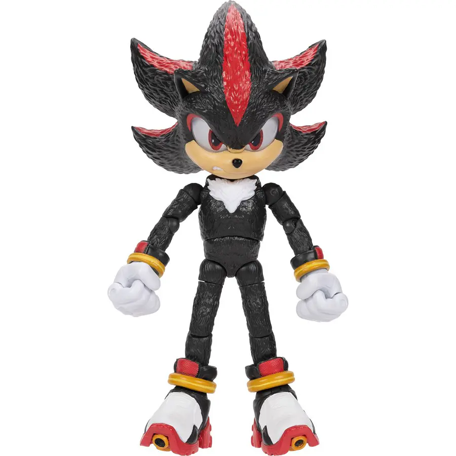 Sonic 3 Movie Shadow 5-Inch Wave 2 Action Figure 4