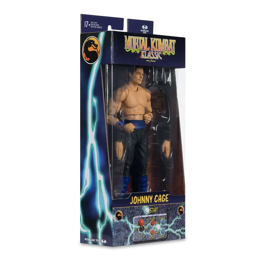 [Preventa Abierta] Mortal Kombat Klassic Wave 4 Johnny Cage 7-Inch Scale Action Figure 9