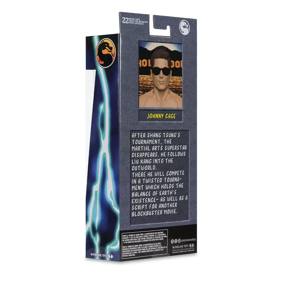 [Preventa Abierta] Mortal Kombat Klassic Wave 4 Johnny Cage 7-Inch Scale Action Figure 10