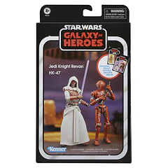 Star Wars: The Vintage Collection Jedi Knight Revan and HK-47 (Galaxy of Heroes) Two-Pack 1