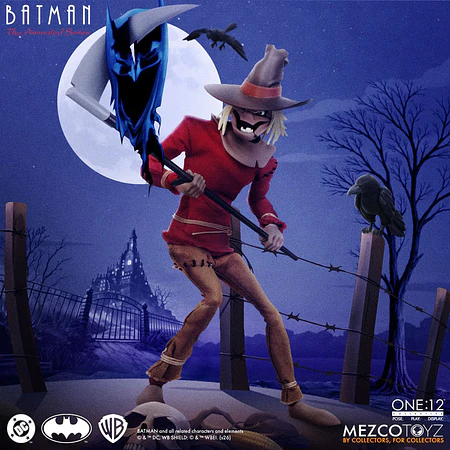 [Preventa Abierta] Batman: The Animated Series Scarecrow One 12 Collective Action Figure