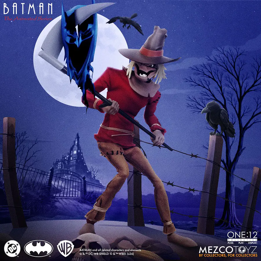 [Preventa Abierta] Batman: The Animated Series Scarecrow One 12 Collective Action Figure 1