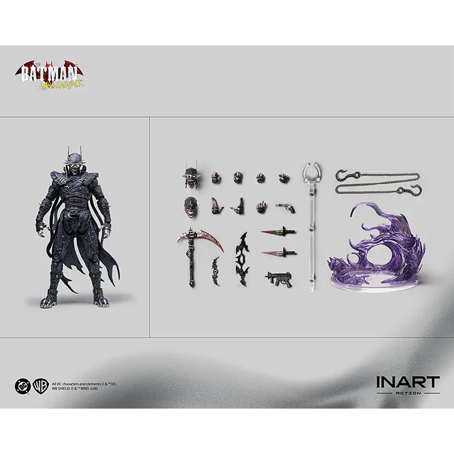 [Preventa Abierta] Dark Nights: Metal - The Batman Who Laughs Action Figure 2