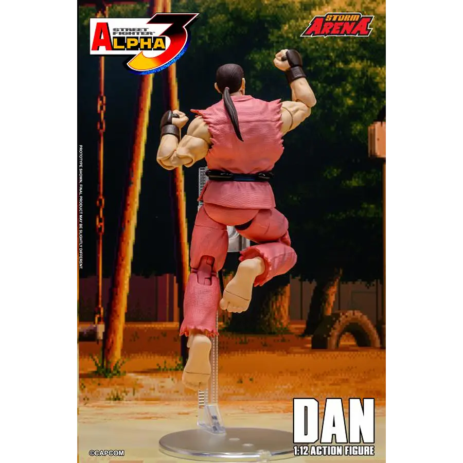 Street Fighter Alpha 3 Storm Arena Dan 1/12 Scale Action Figure 10