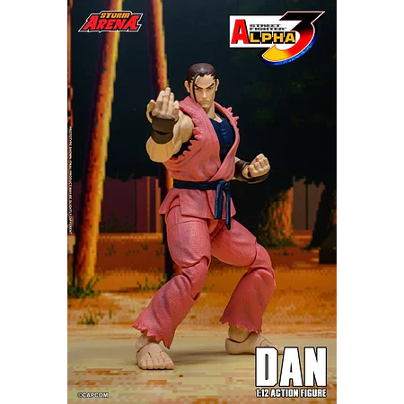 Street Fighter Alpha 3 Storm Arena Dan 1/12 Scale Action Figure