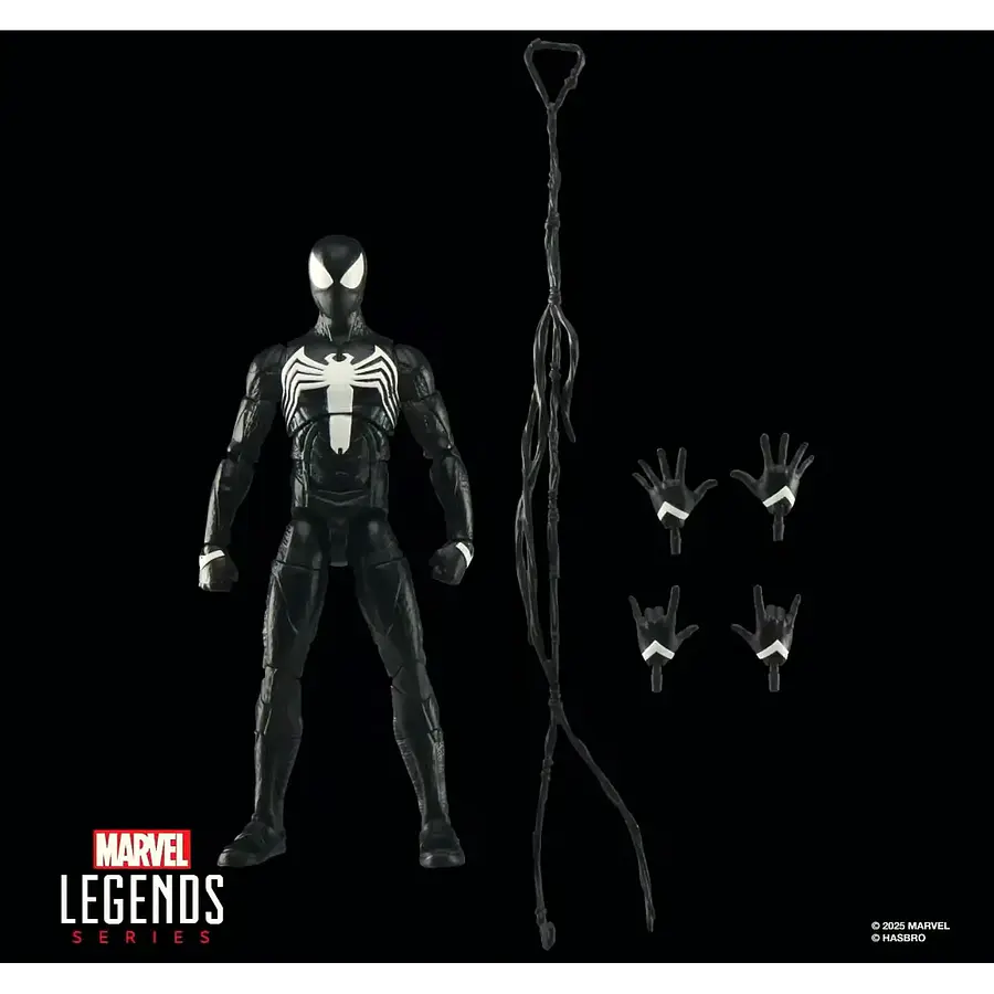 Marvel Legends Gameverse Peter Parker Spider-Man (Symbiote Suit) 2