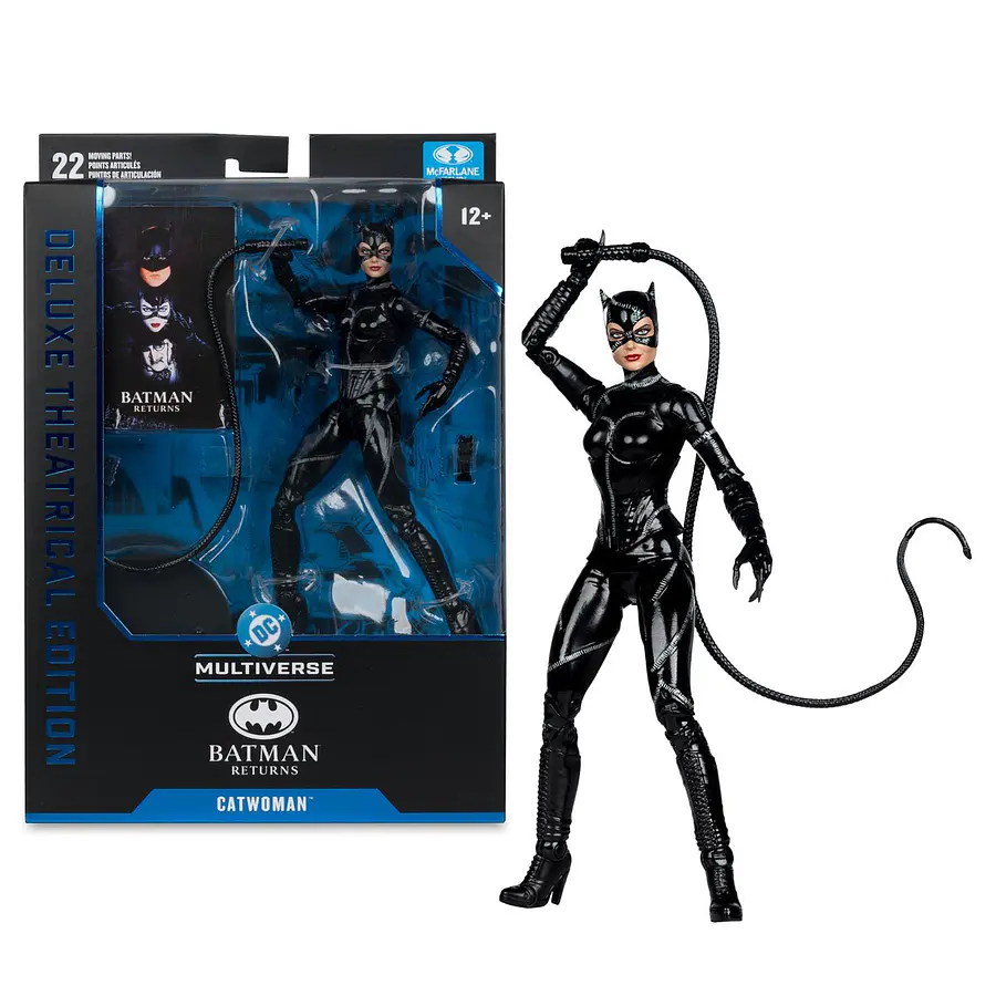 DC Multiverse Theatrical Deluxe Batman Returns Movie Catwoman 7-Inch Scale Action Figure MF15592 1