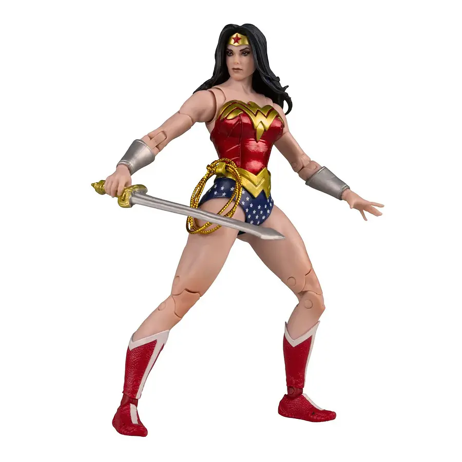 [Preventa Abierta] DC Multiverse McFarlane Vault Collection Wave 1 Wonder Woman Classic 7-Inch Scale Action Figure 5