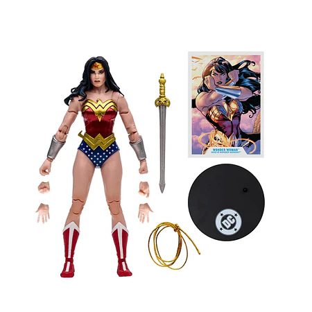 [Preventa Abierta] DC Multiverse McFarlane Vault Collection Wave 1 Wonder Woman Classic 7-Inch Scale Action Figure
