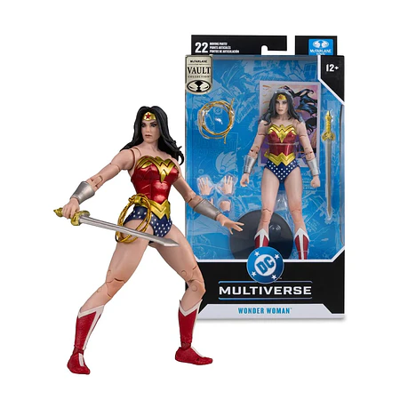 [Preventa Abierta] DC Multiverse McFarlane Vault Collection Wave 1 Wonder Woman Classic 7-Inch Scale Action Figure