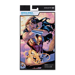 [Preventa Abierta] DC Multiverse McFarlane Vault Collection Wave 1 Wonder Woman Classic 7-Inch Scale Action Figure 8