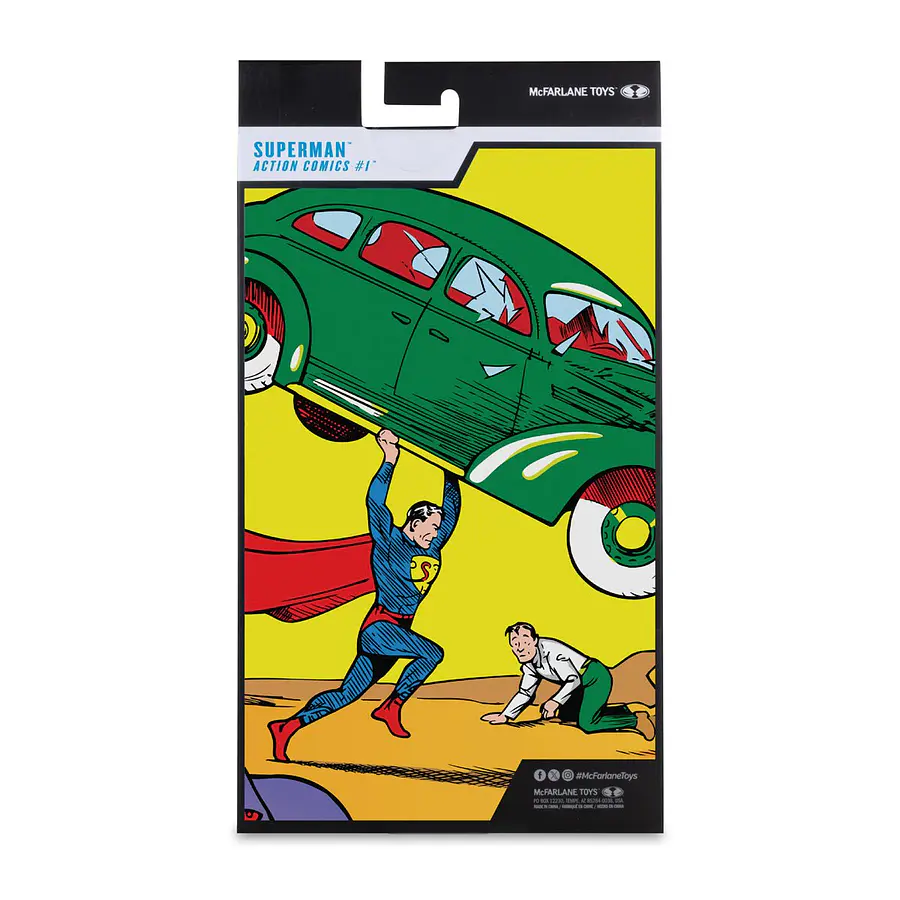 [Preventa Abierta] DC Multiverse McFarlane Vault Collection Wave 1 Superman Action Comics #1 7-Inch Scale Action Figure 9