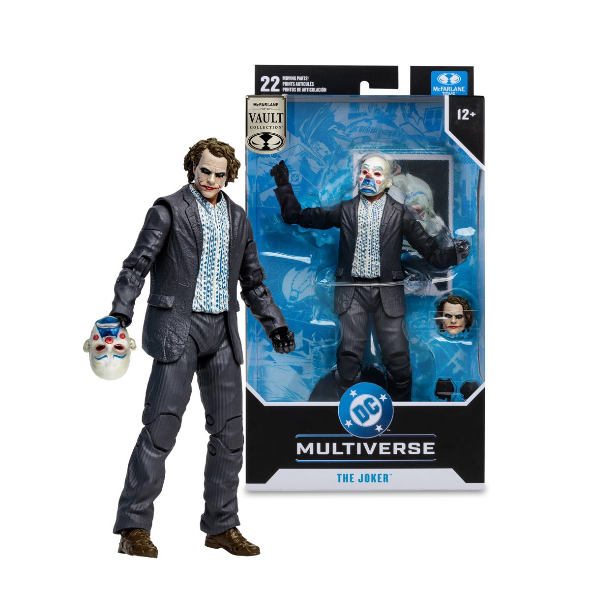[Preventa Abierta] DC Multiverse McFarlane Vault Collection Wave 1 The Joker The Dark Knight 7-Inch Scale Action Figure JKMF18202