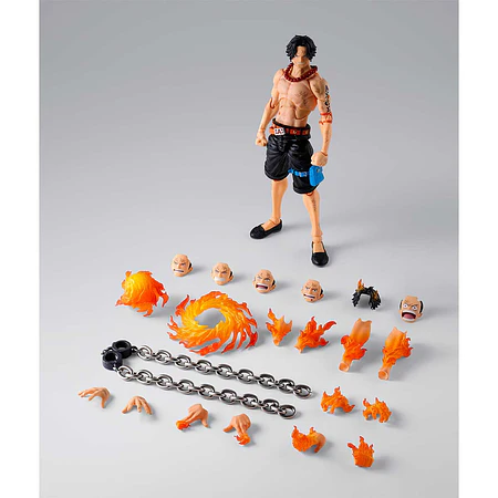 [Preventa Abierta] S.H.FIGUARTS ONE PIECE PORTGAS.D.ACE -MARINEFORD-