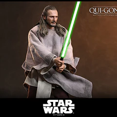 [Preventa Abierta] Star Wars: The Phantom Menace MMS880 Qui-Gon Jinn Hot Toys Collectibles 10