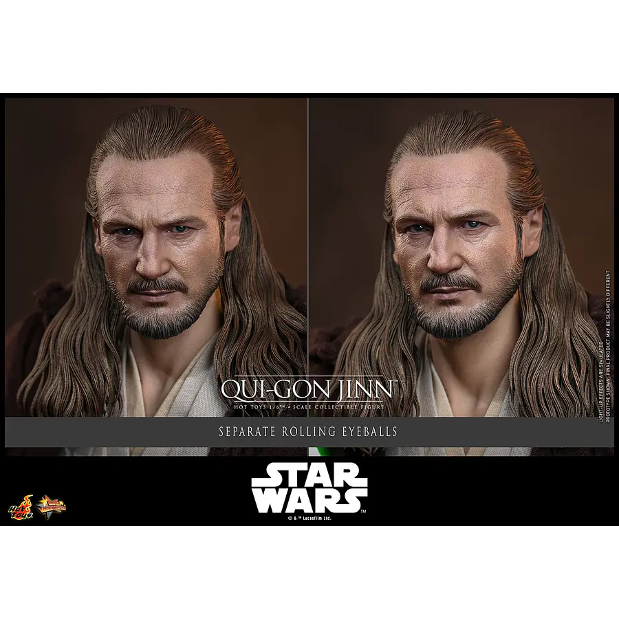 [Preventa Abierta] Star Wars: The Phantom Menace MMS880 Qui-Gon Jinn Hot Toys Collectibles 17