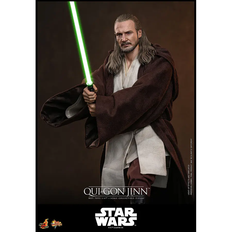 [Preventa Abierta] Star Wars: The Phantom Menace MMS880 Qui-Gon Jinn Hot Toys Collectibles 18