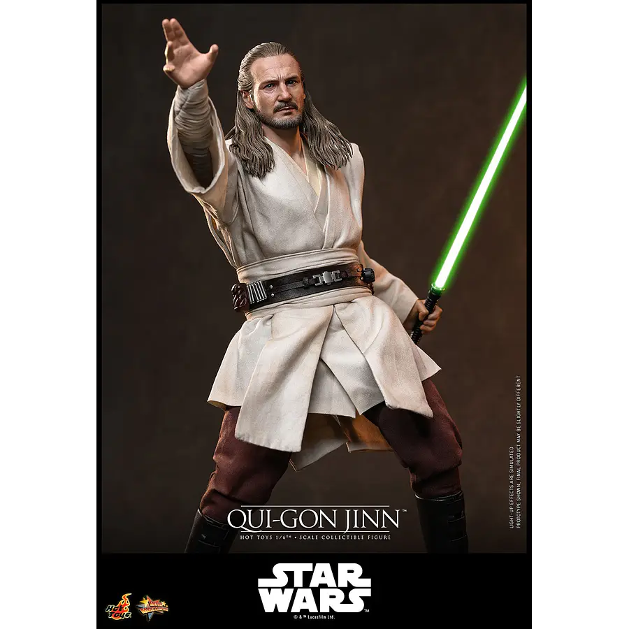 [Preventa Abierta] Star Wars: The Phantom Menace MMS880 Qui-Gon Jinn Hot Toys Collectibles 21