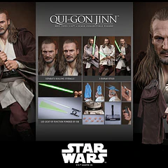 [Preventa Abierta] Star Wars: The Phantom Menace MMS880 Qui-Gon Jinn Hot Toys Collectibles 2