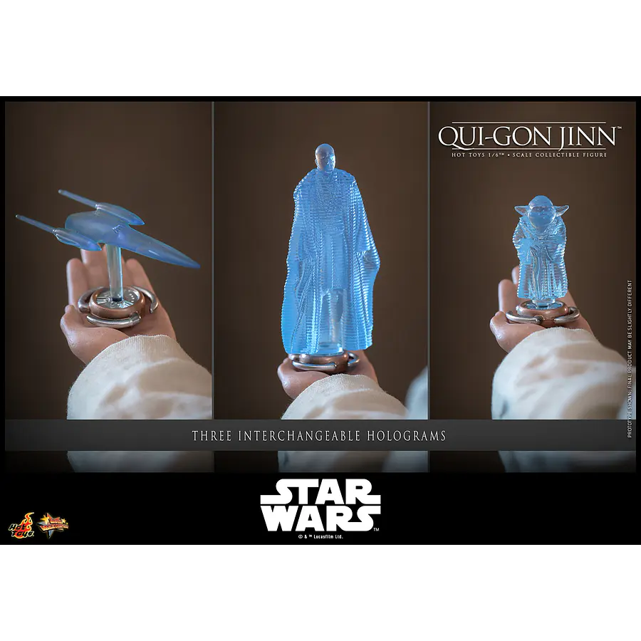 [Preventa Abierta] Star Wars: The Phantom Menace MMS880 Qui-Gon Jinn Hot Toys Collectibles 5