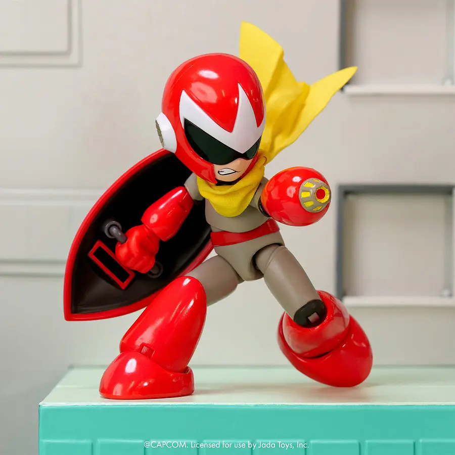 [Preventa Abierta] Mega Man Wave 4 Proto Man 1:12 Scale Action Figure 3