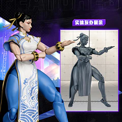[Preventa Abierta] 52Toys 1/12 Scale Action Figure - Street Fighter 6 - Chun-Li (Outfit 1) 4