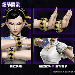 [Preventa Abierta] 52Toys 1/12 Scale Action Figure - Street Fighter 6 - Chun-Li (Outfit 1) 2
