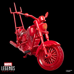 Marvel Legends Series Ghost Rider Johnny Blaze With Motorcycle 7