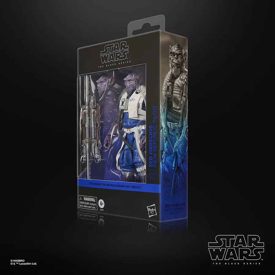 [Preventa Abierta] Star Wars The Black Series Deluxe Zeb Orrelios (New Republic Pilot) 8