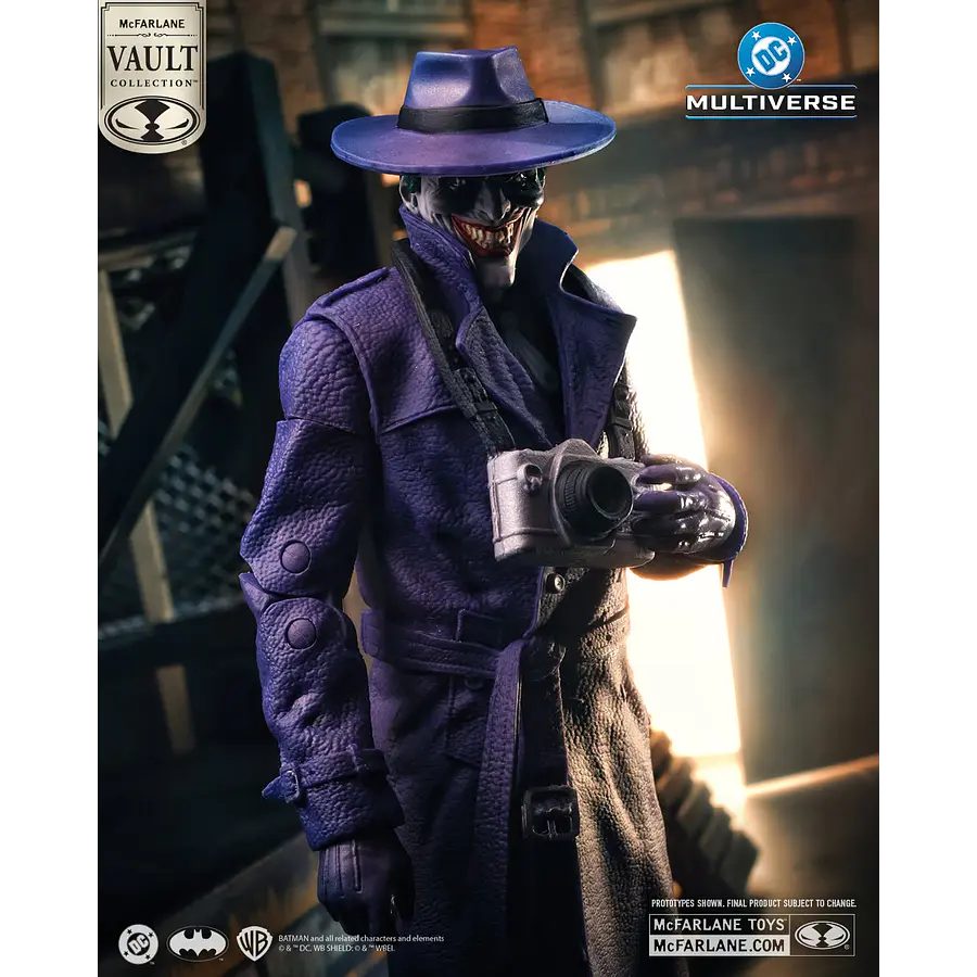 [Preventa Abierta] DC Multiverse McFarlane Vault Collection Wave 2 The Joker (The Comedian) 7-Inch Scale Action Figure 