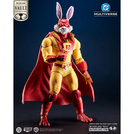 [Preventa Abierta] DC Multiverse McFarlane Vault Collection Wave 2 Captain Carrot 7-Inch Scale Action Figure