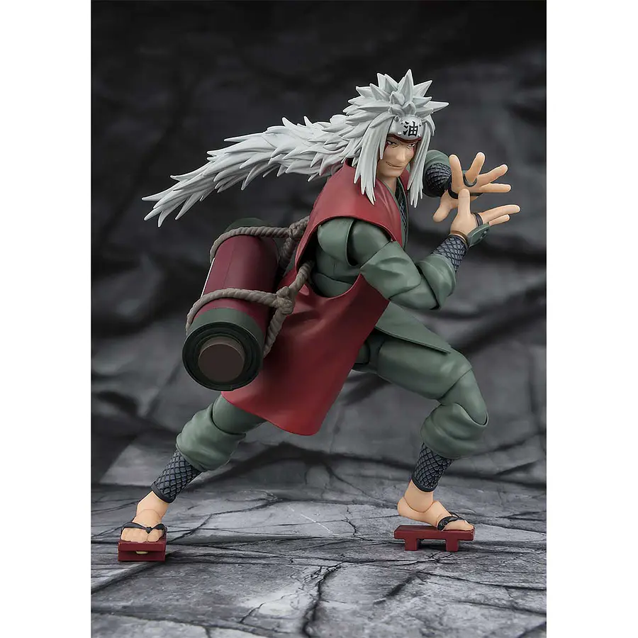 S.H.FIGUARTS JIRAIYA - HIDDEN LEAF HEROIC MASTER SAGE- (SAGE MODE SET) 1