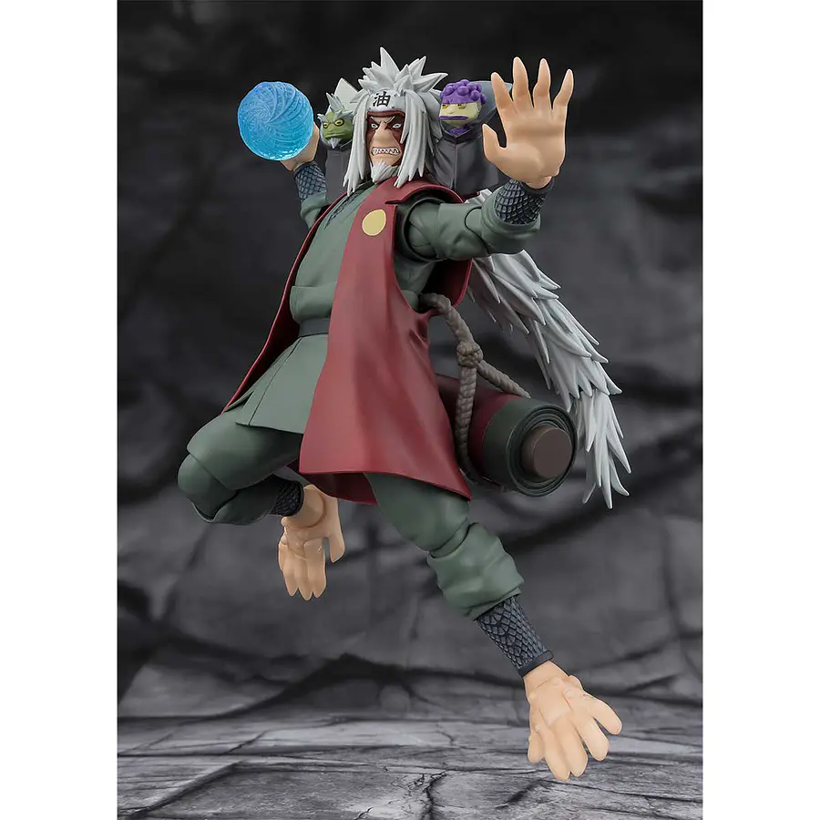 S.H.FIGUARTS JIRAIYA - HIDDEN LEAF HEROIC MASTER SAGE- (SAGE MODE SET) 3