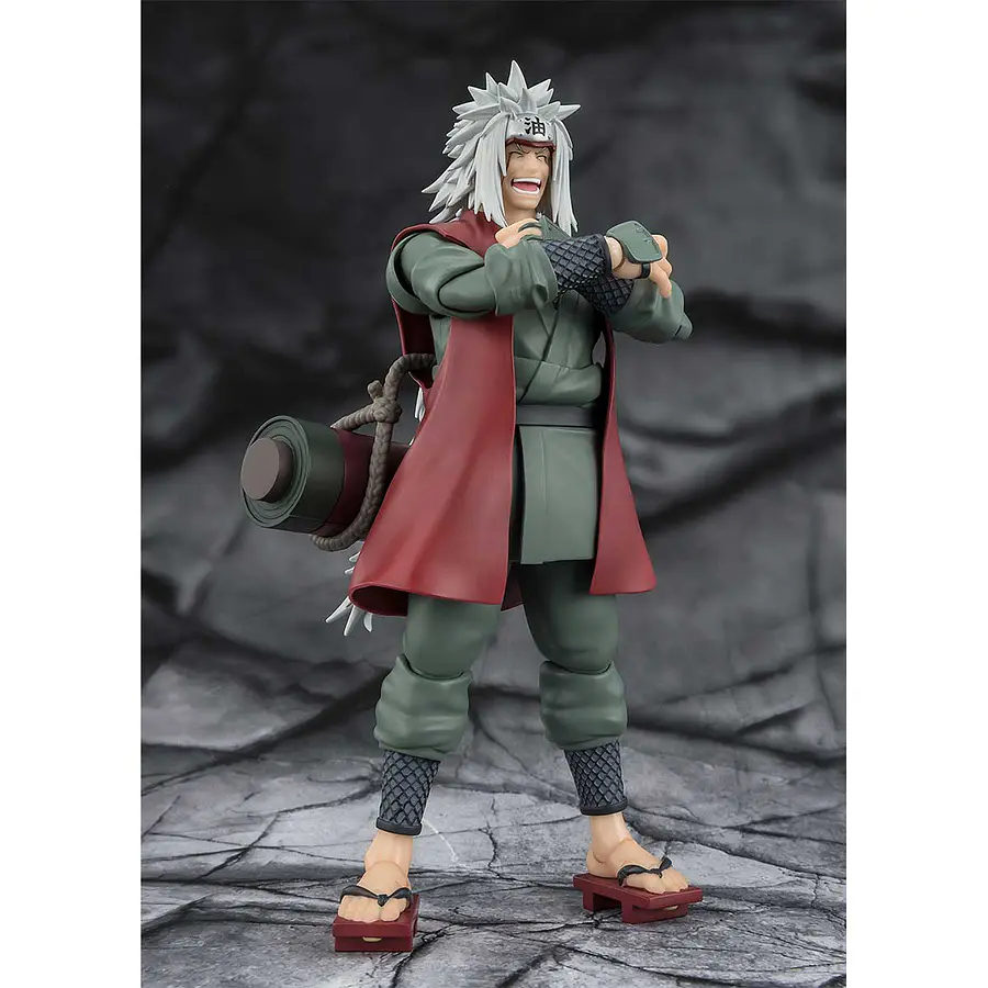 S.H.FIGUARTS JIRAIYA - HIDDEN LEAF HEROIC MASTER SAGE- (SAGE MODE SET) 2