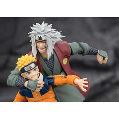 S.H.FIGUARTS JIRAIYA - HIDDEN LEAF HEROIC MASTER SAGE- (SAGE MODE SET) 5