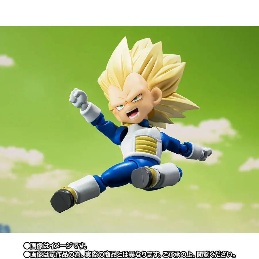 S.H.FIGUARTS: Dragon Ball DAIMA - Super Sayajin 3 Vegeta (MINI) Limited Edition 5