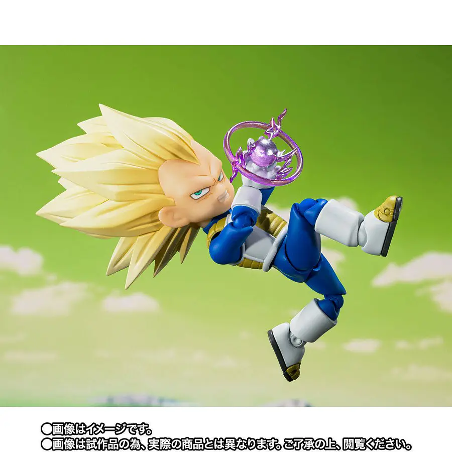 S.H.FIGUARTS: Dragon Ball DAIMA - Super Sayajin 3 Vegeta (MINI) Limited Edition 6