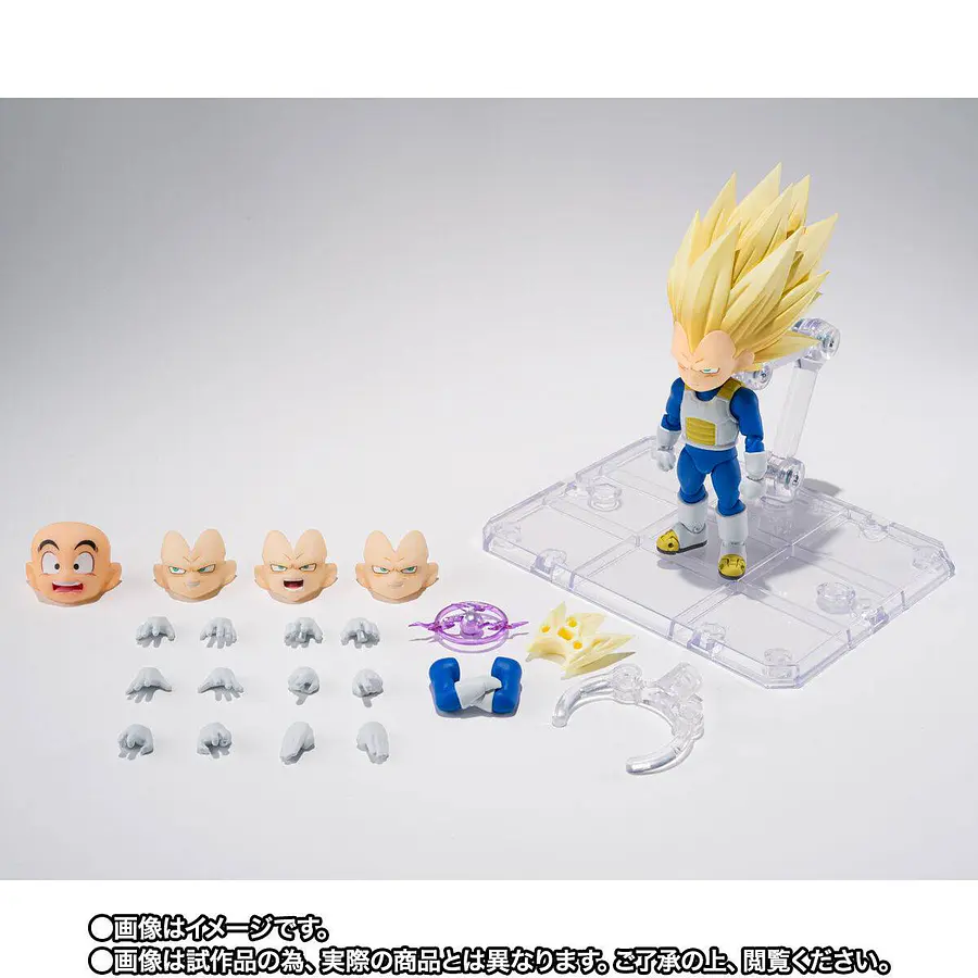 S.H.FIGUARTS: Dragon Ball DAIMA - Super Sayajin 3 Vegeta (MINI) Limited Edition 8