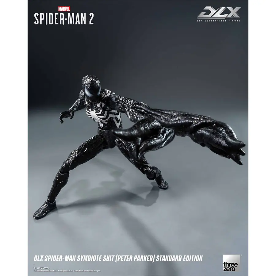 [Preventa Abierta] Marvel Spider-Man 2 Spider-Man Symbiote Suit Peter Parker Standard Edition DLX Action Figure 11