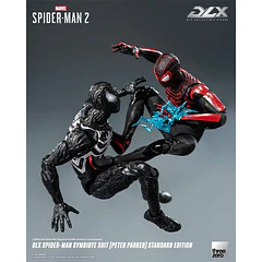 [Preventa Abierta] Marvel Spider-Man 2 Spider-Man Symbiote Suit Peter Parker Standard Edition DLX Action Figure 4