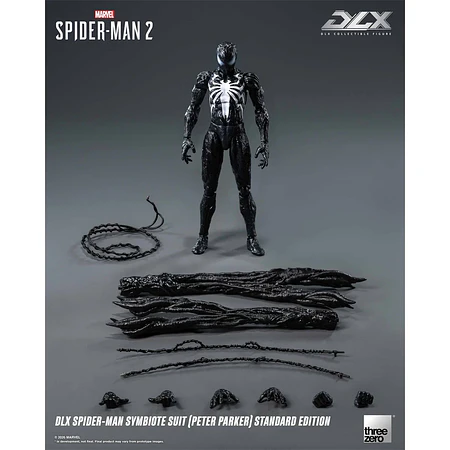 [Preventa Abierta] Marvel Spider-Man 2 Spider-Man Symbiote Suit Peter Parker Standard Edition DLX Action Figure