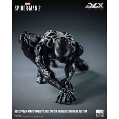 [Preventa Abierta] Marvel Spider-Man 2 Spider-Man Symbiote Suit Peter Parker Standard Edition DLX Action Figure 12