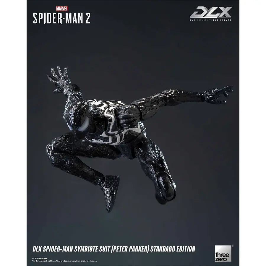[Preventa Abierta] Marvel Spider-Man 2 Spider-Man Symbiote Suit Peter Parker Standard Edition DLX Action Figure 14