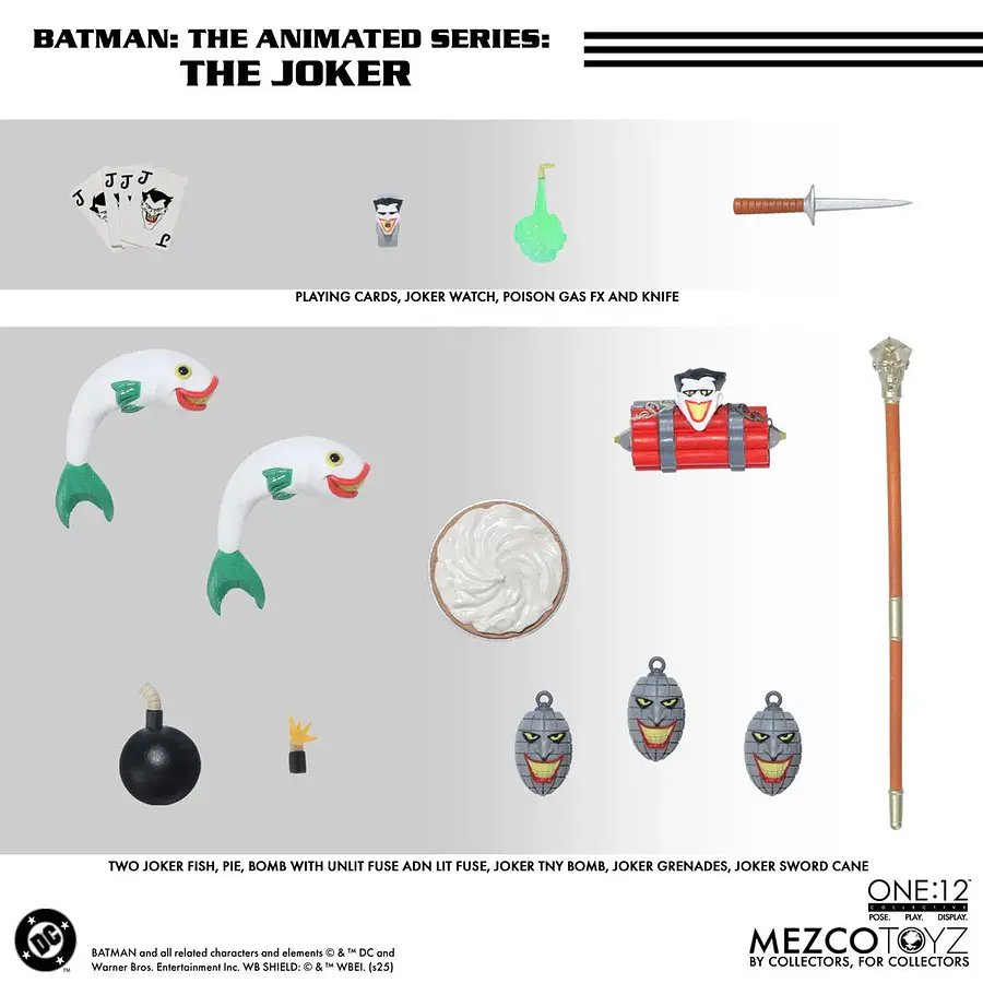 [Detalle en caja] Batman: The Animated Series The Joker One:12 Collective Action Figure 3