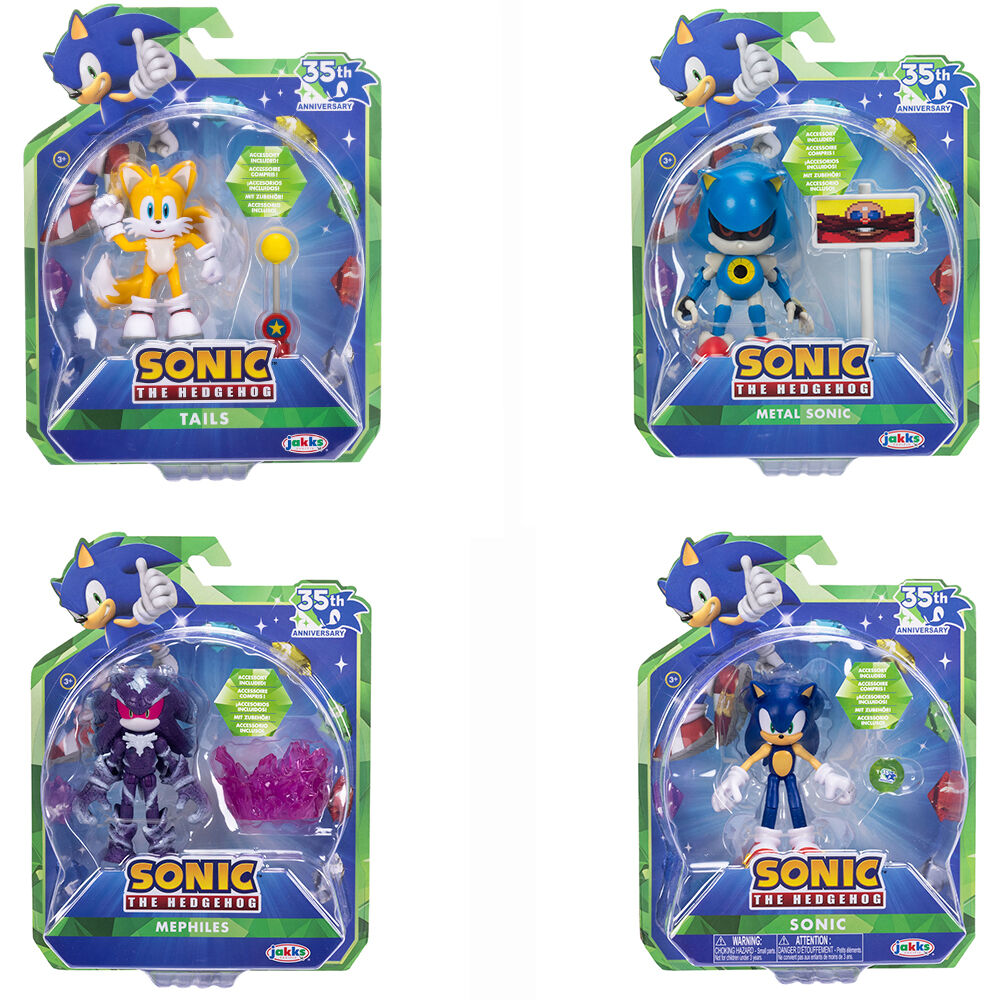 Sonic the Hedgehog 4-Inch Action Figures with Accessory Wave 23 W23MAY26