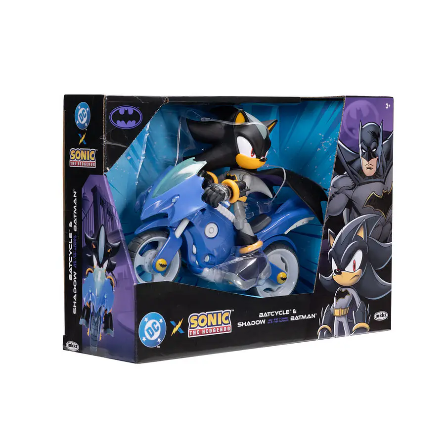 DC x Sonic the Hedgehog Set Batcycle & Shadow as Batman Exclusive 10